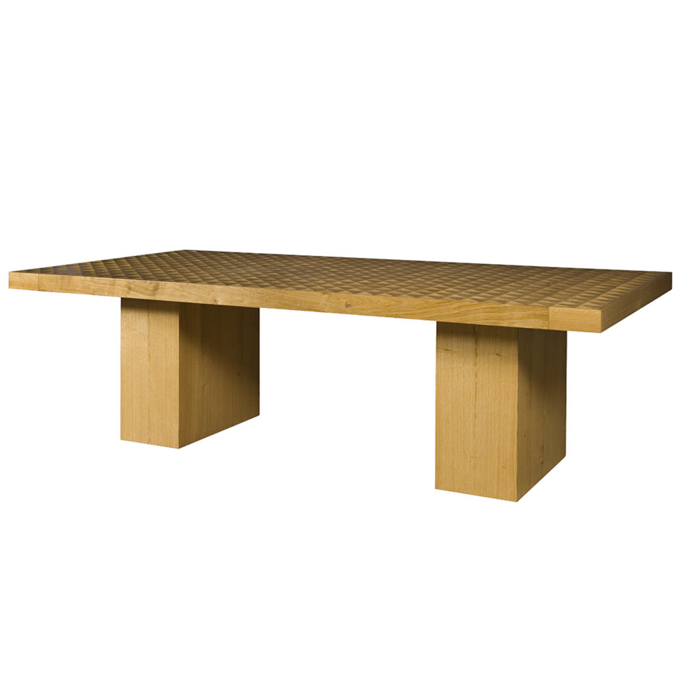 TROUSDALE DINING TABLE - NATURAL OAK image number 1